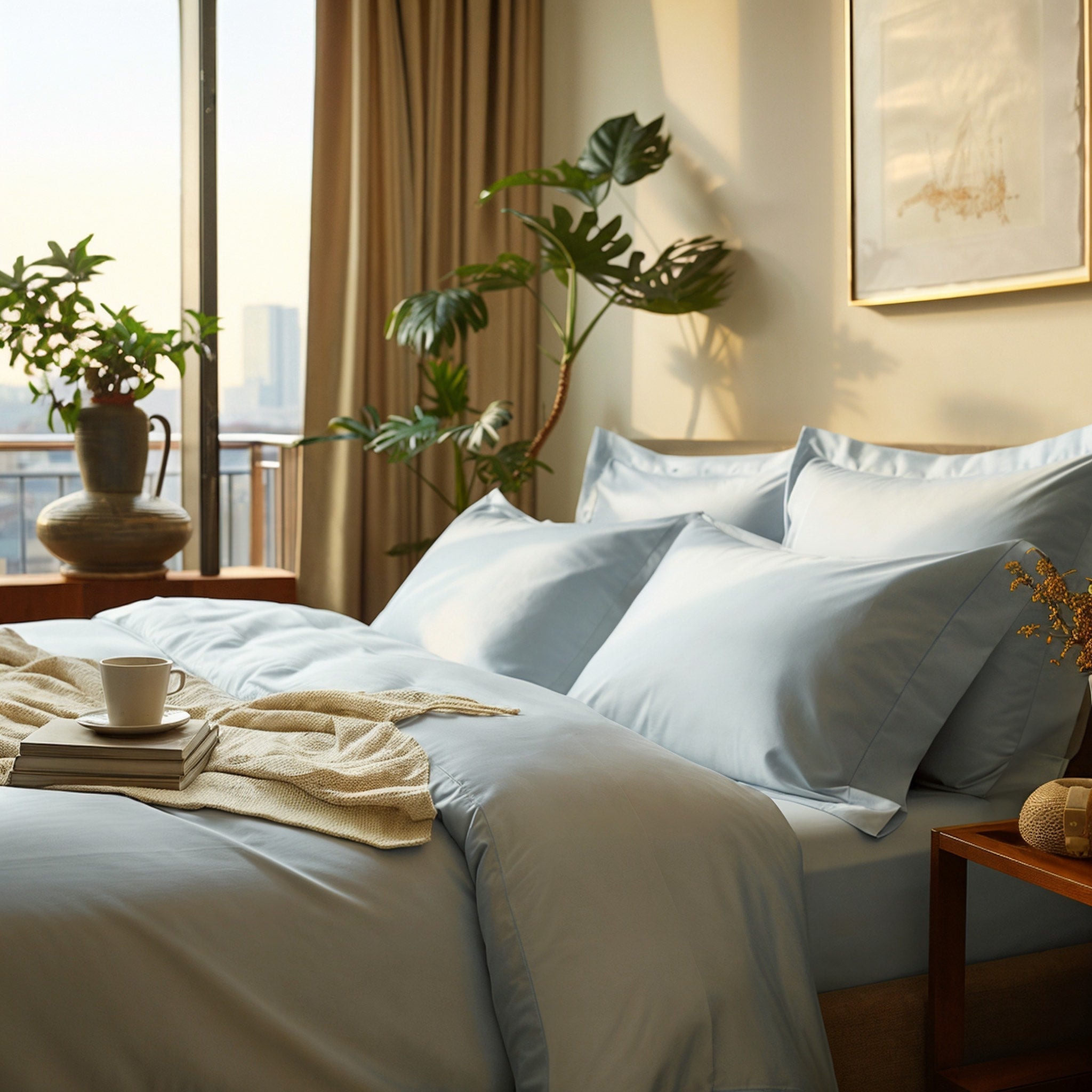 Luxe Australian Sateen Sheet Set - Diazza