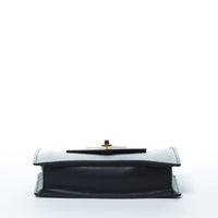 Mini Crossbody Bag Black Leather Purse Wristlet Women's Handbag SUSU