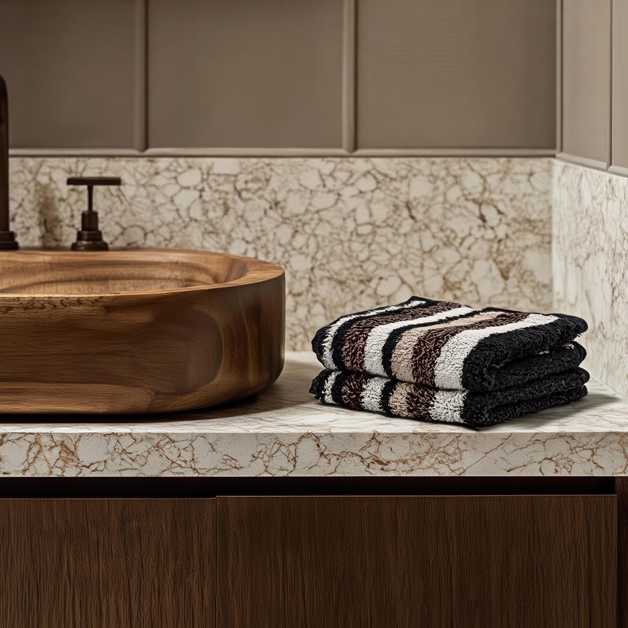 Ultraplush Australian Cotton Hand Towels Italic
