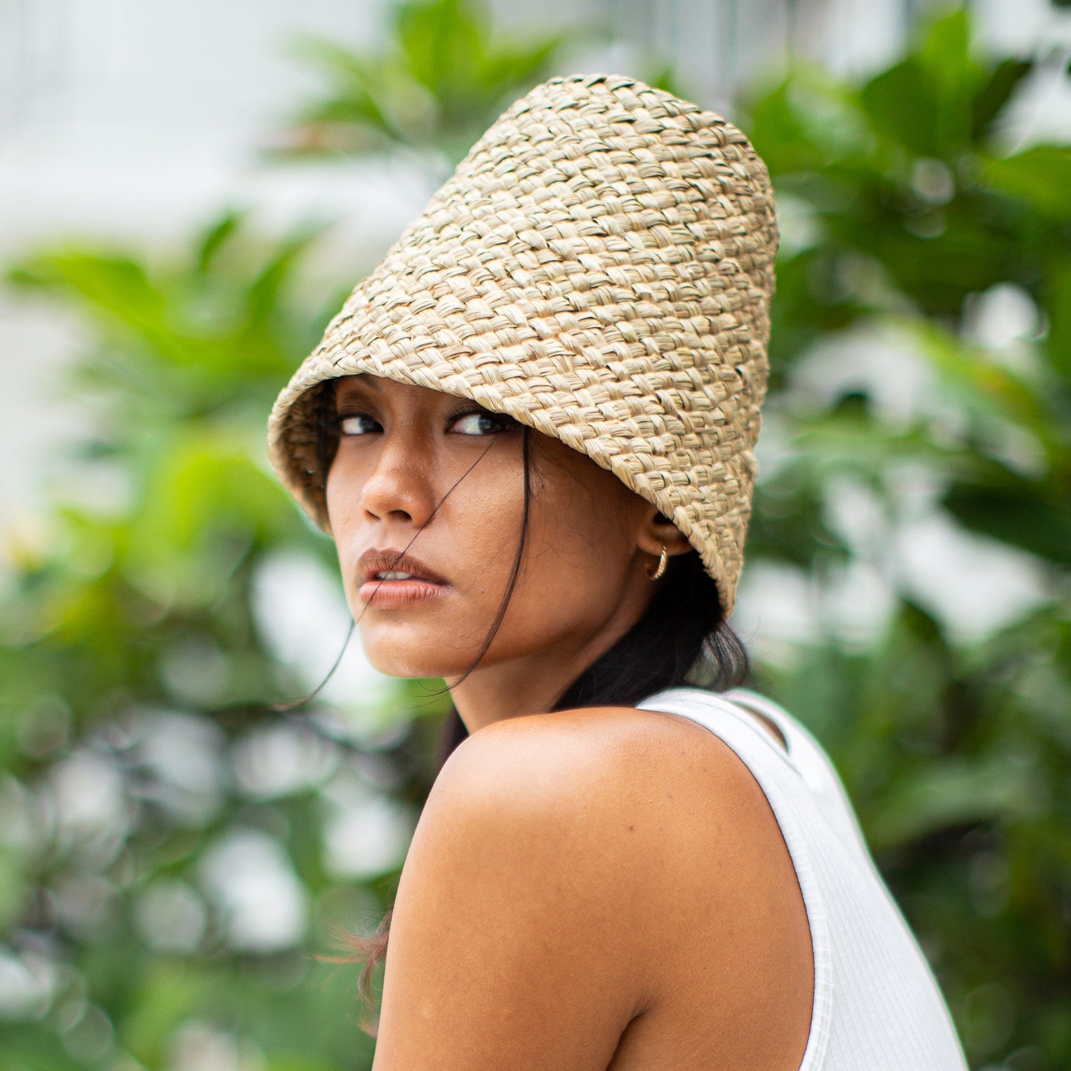 NAPA High - crown Straw Hat - Diazza