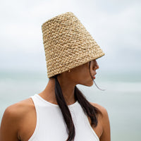 NAPA High - crown Straw Hat - Diazza