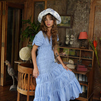 NAU Botanica Hat In Indigo Blue - Diazza