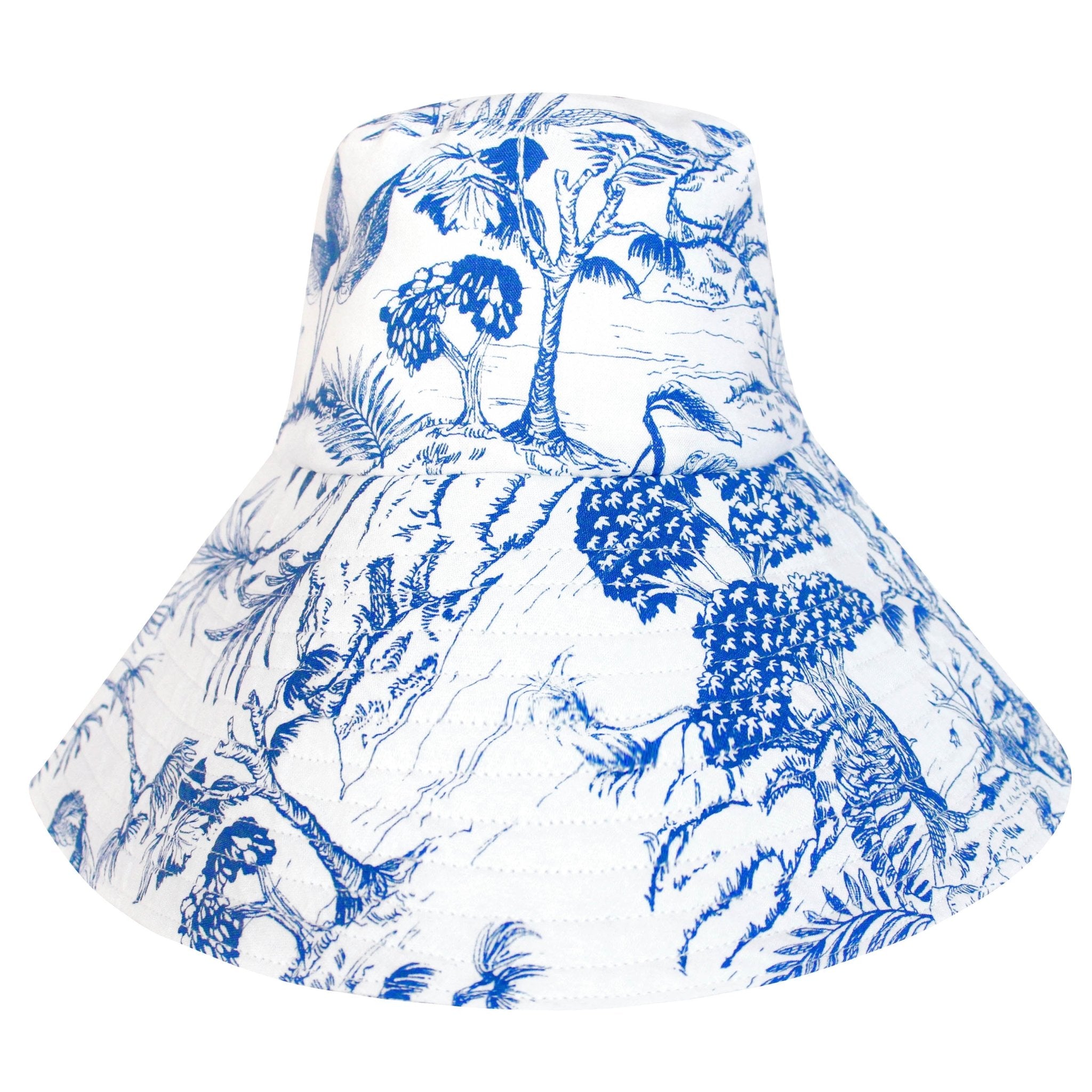 NAU Botanica Hat In Indigo Blue - Diazza