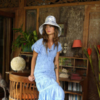 NAU Botanica Hat In Indigo Blue - Diazza