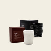 Noir Swiss Scented Glass Candle - Diazza