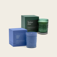 Noir Swiss Scented Glass Candle - Diazza