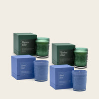 Noir Swiss Scented Glass Candle - Diazza