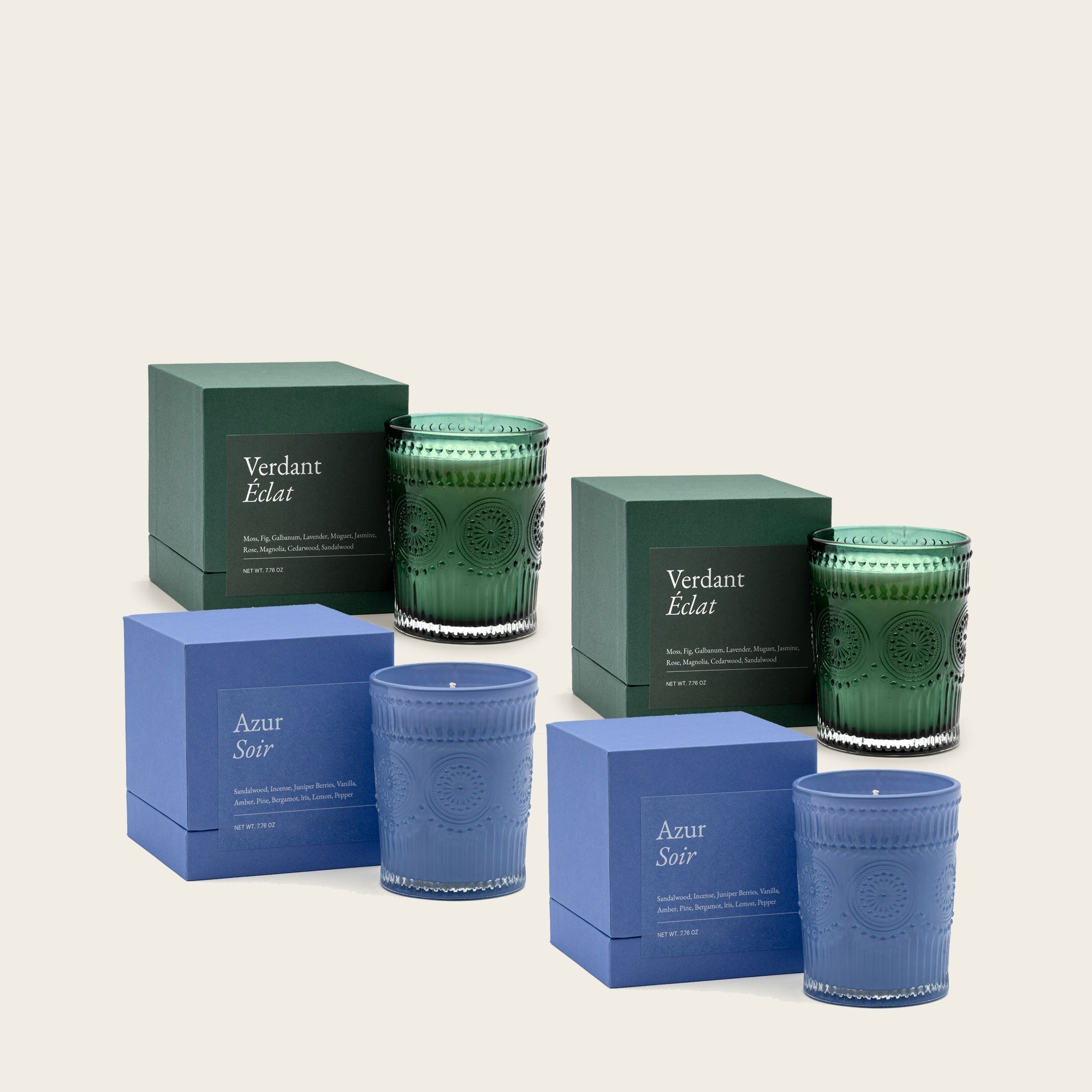Noir Swiss Scented Glass Candle - Diazza