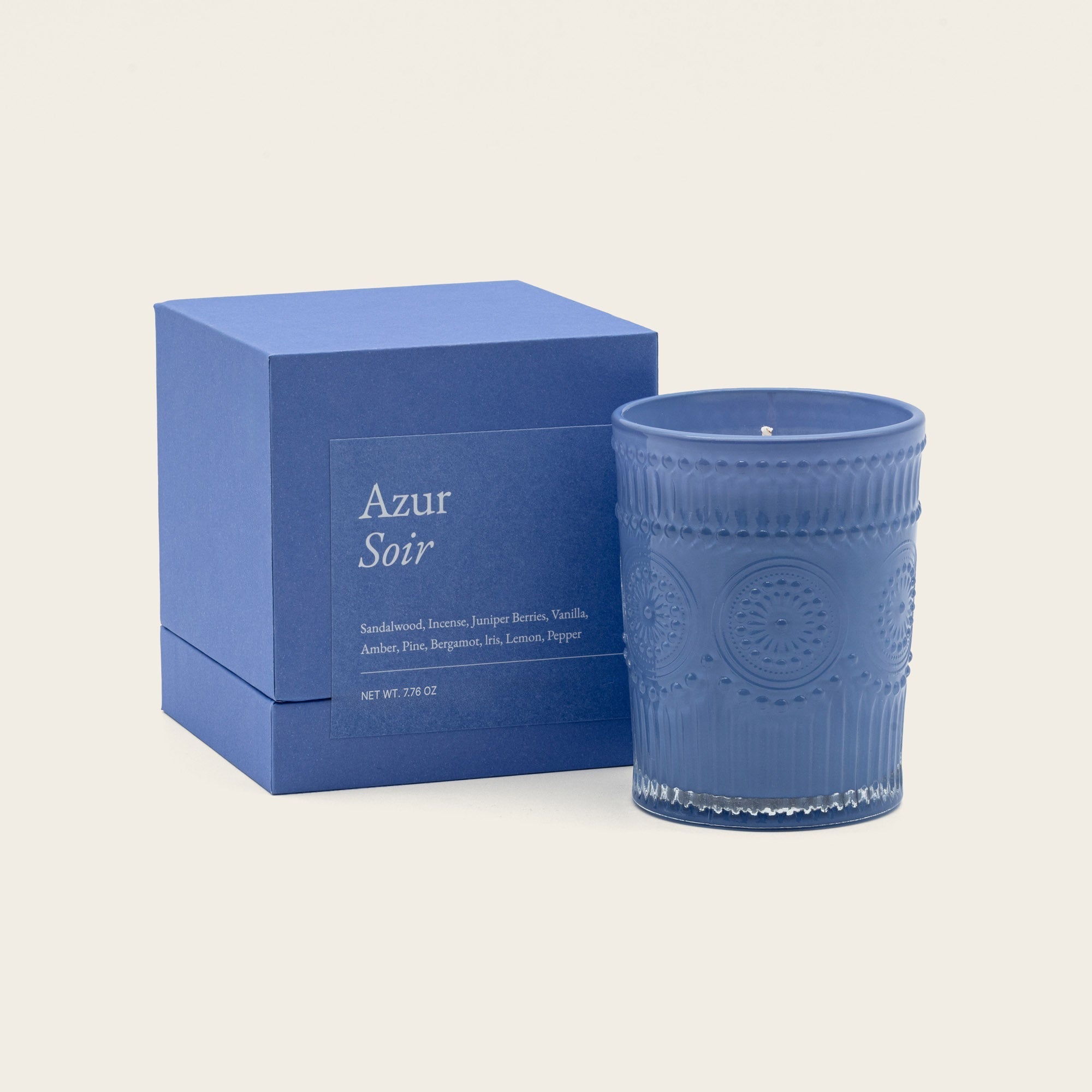 Noir Swiss Scented Glass Candle - Diazza