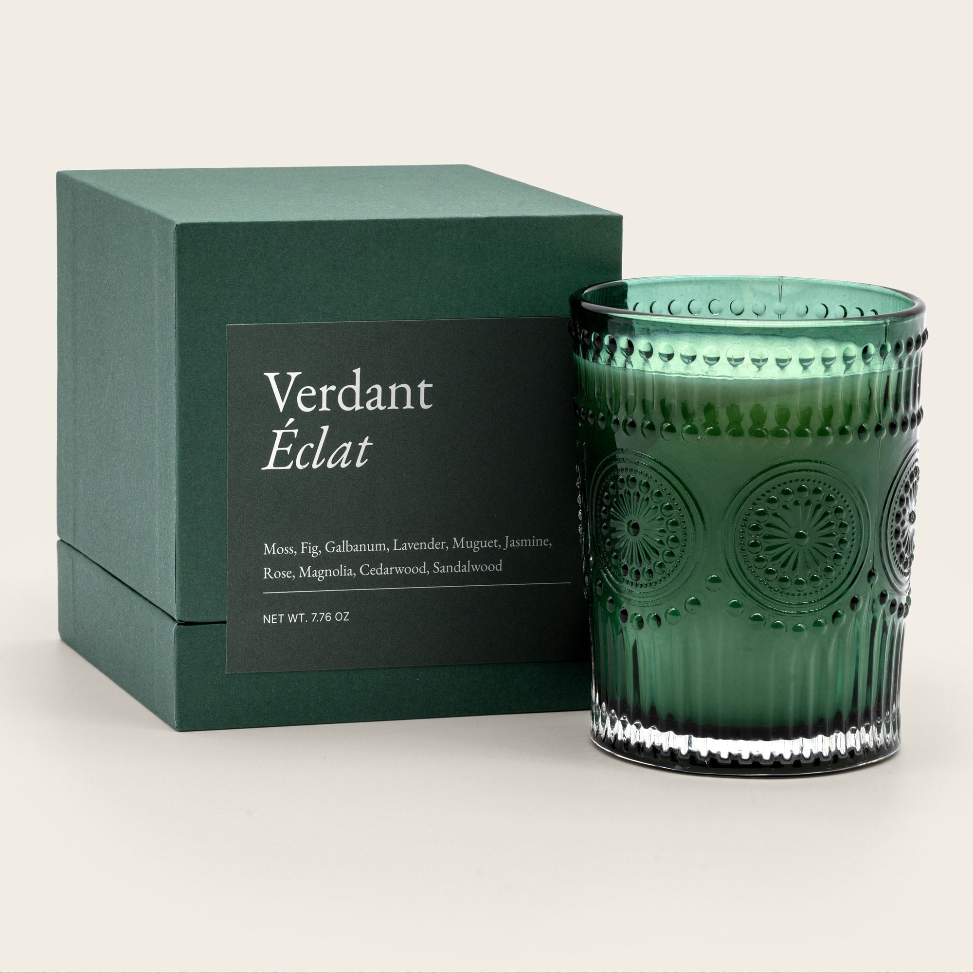 Noir Swiss Scented Glass Candle - Diazza