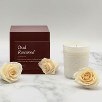 Noir Swiss Scented Glass Candle - Diazza