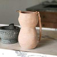 OINO Vase Bag in Sand Beige - Diazza