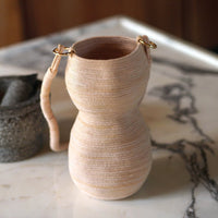 OINO Vase Bag in Sand Beige - Diazza