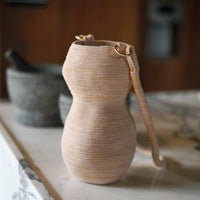 OINO Vase Bag in Sand Beige - Diazza