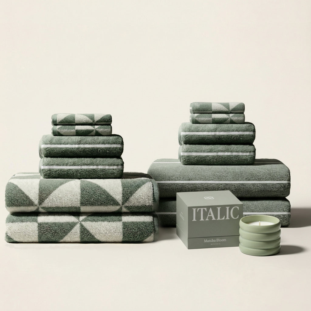 Deia Towels Italic