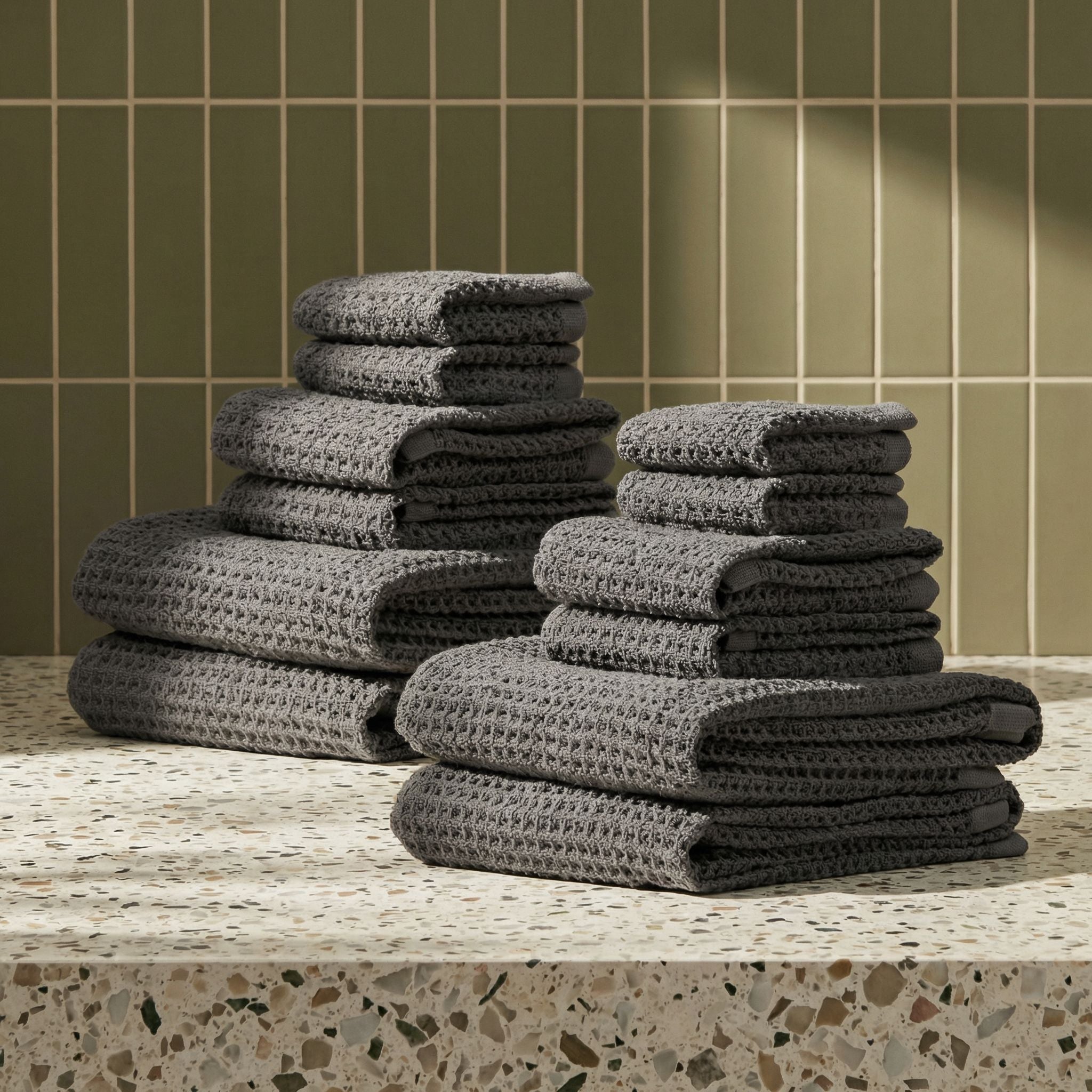 Sedona Waffle Towels - Diazza