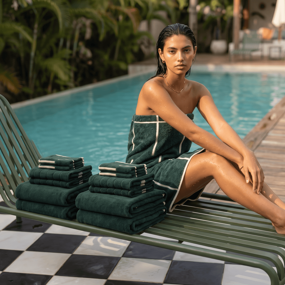Sorrel Towels - Diazza
