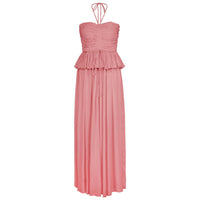 SRI Bamboo Palazzo Jumpsuit in Blush Pink - Diazza