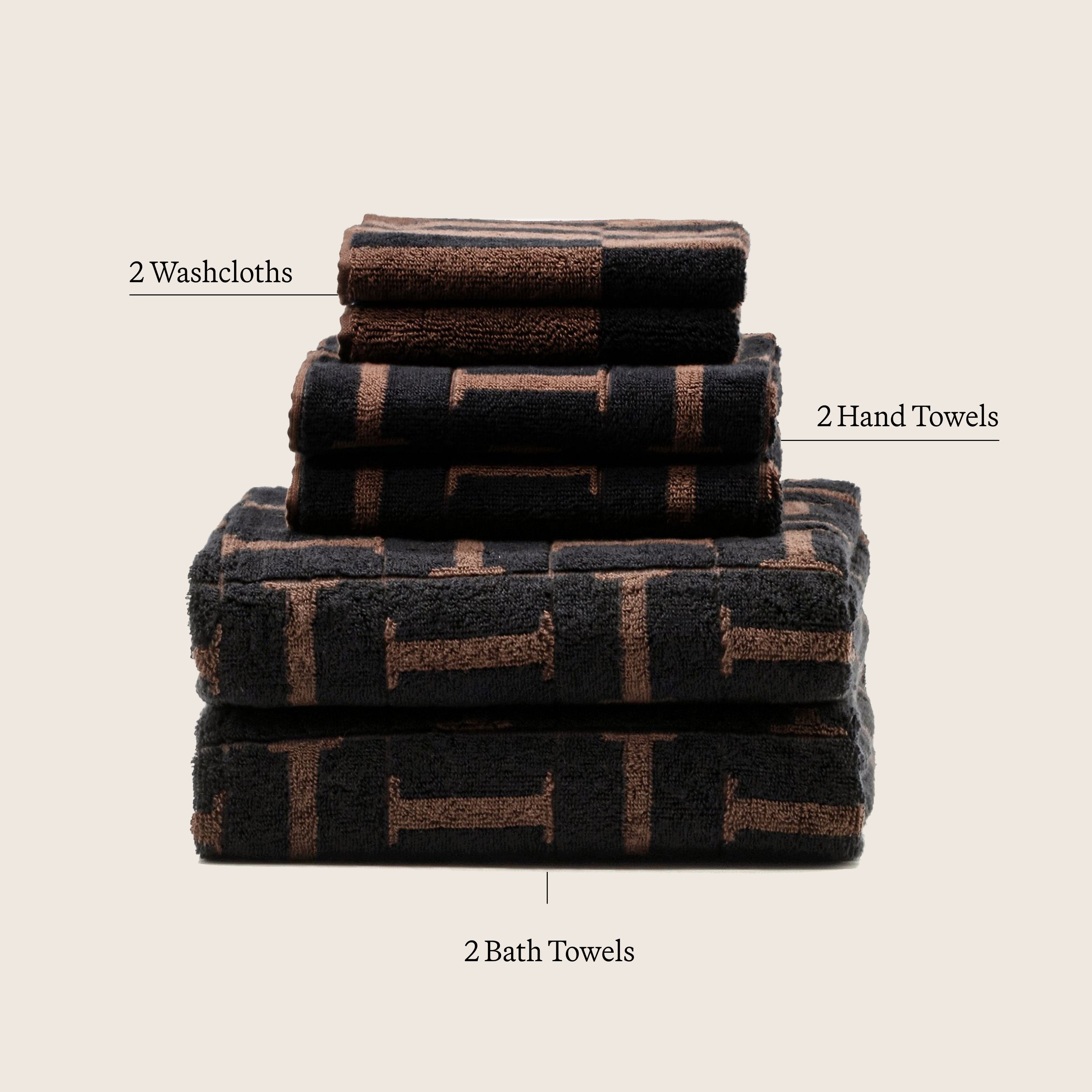 Tessera Australian Cotton Towels Italic