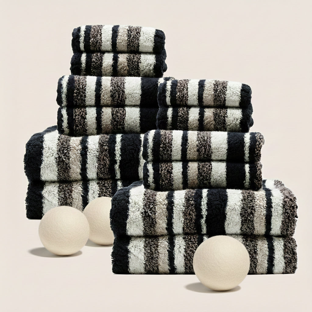 Ultraplush Australian Cotton Towels Family Set Italic