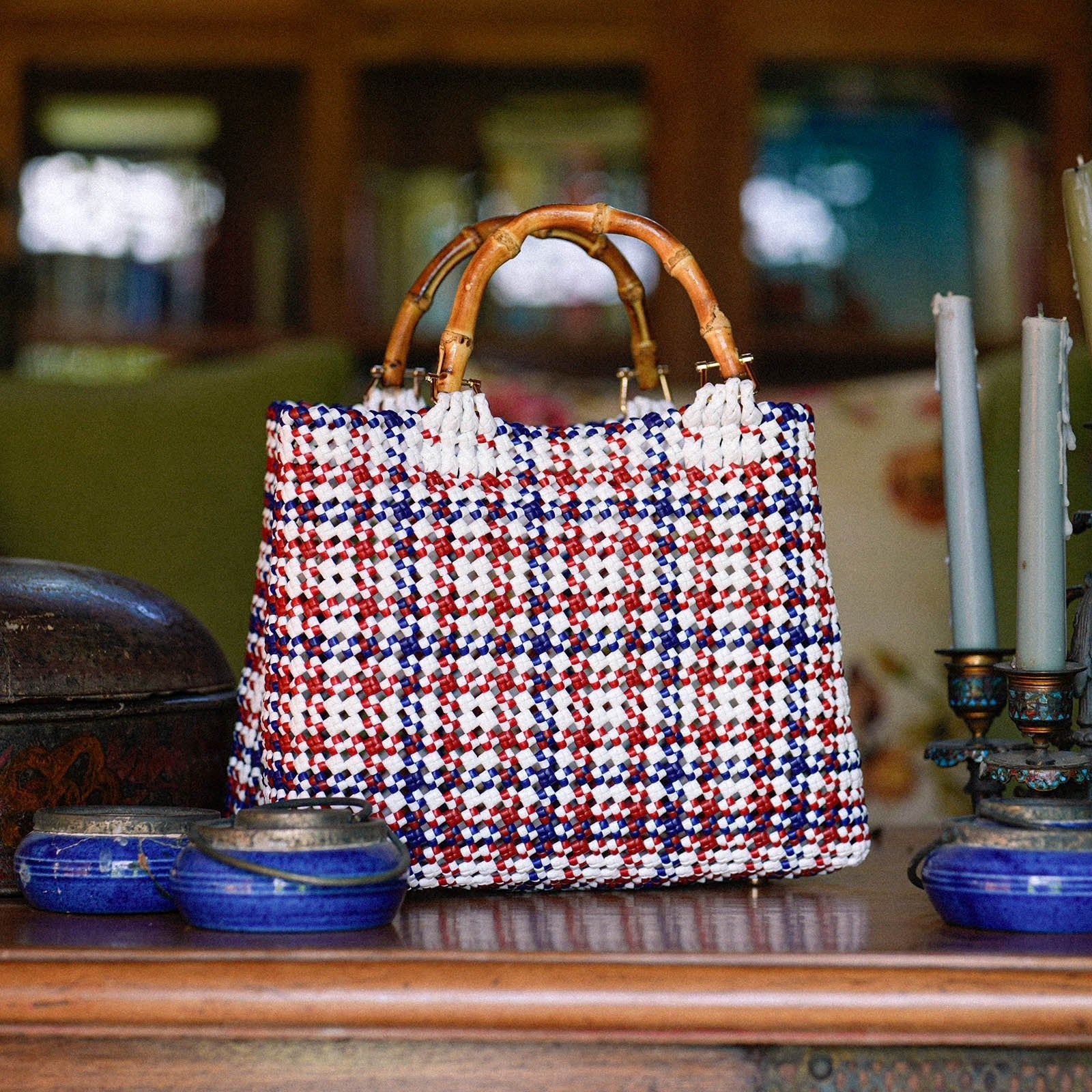 The Marche La Jolla Recycled Market Tote Bag - Diazza