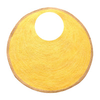 The Solo Citroen Jute Bag In Yellow - Diazza