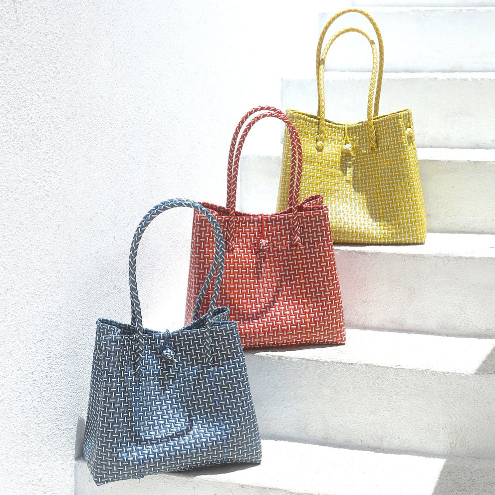 The Toko Recycled Tote Bag, in Navy - Diazza