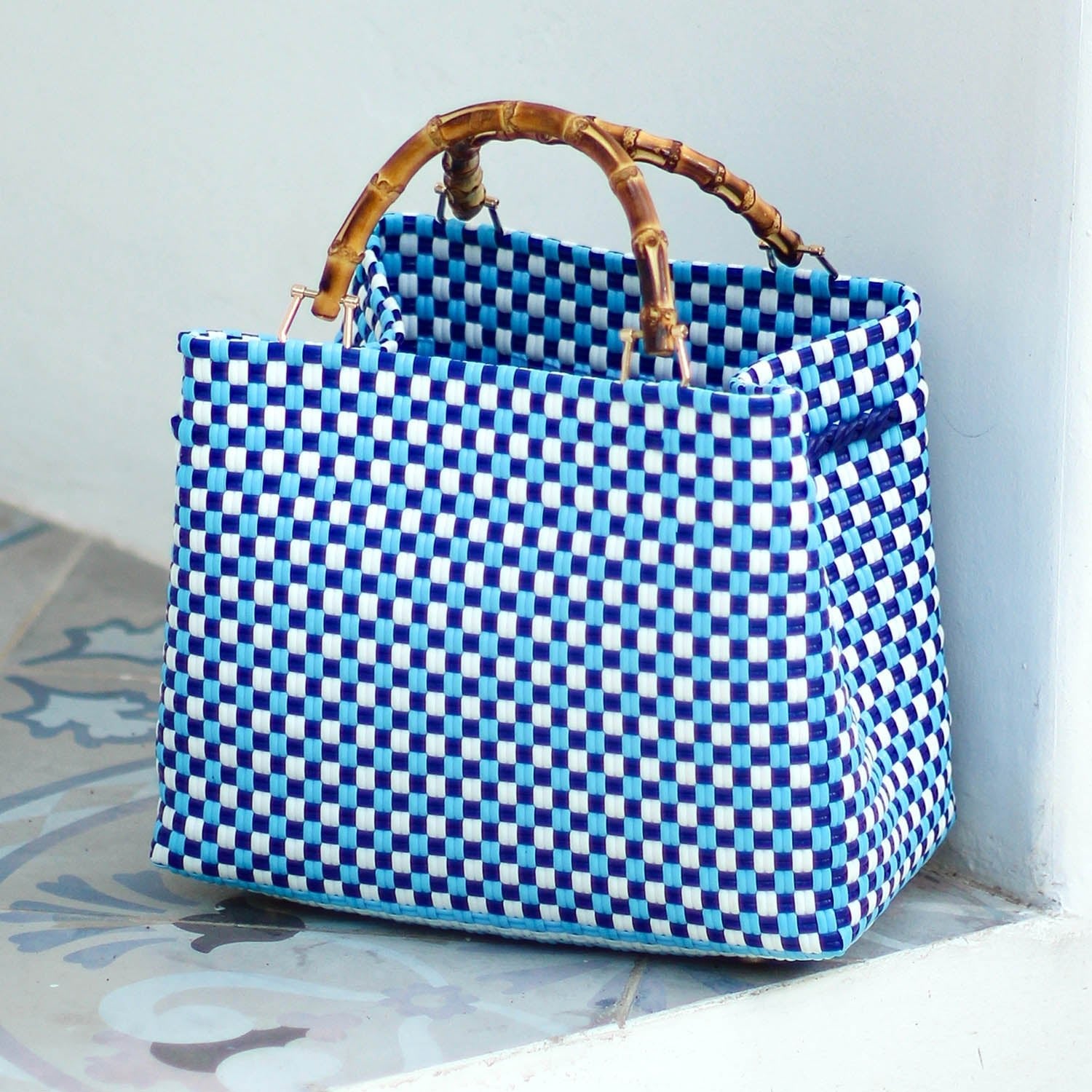 The Tuku Big Sur Recycled Market Tote Bag - Diazza