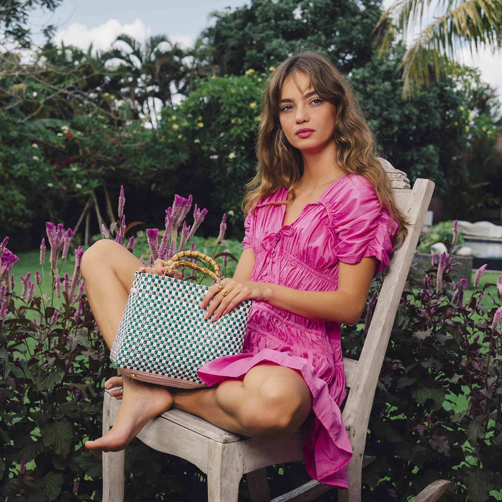 The Tuku Sonoma Recycled Market Tote Bag - Diazza