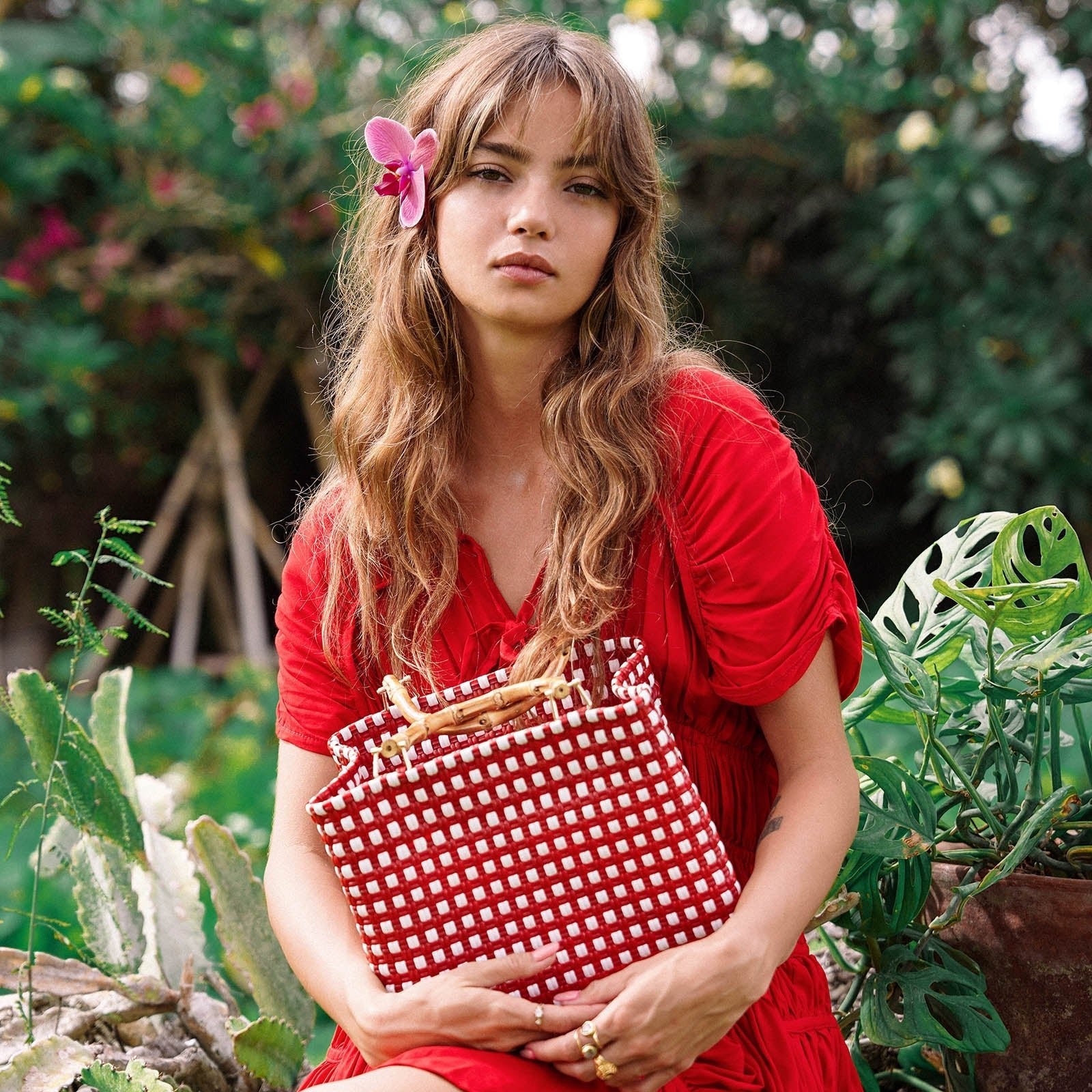TUKU Los Angeles Recycled Market Tote Bag - Diazza