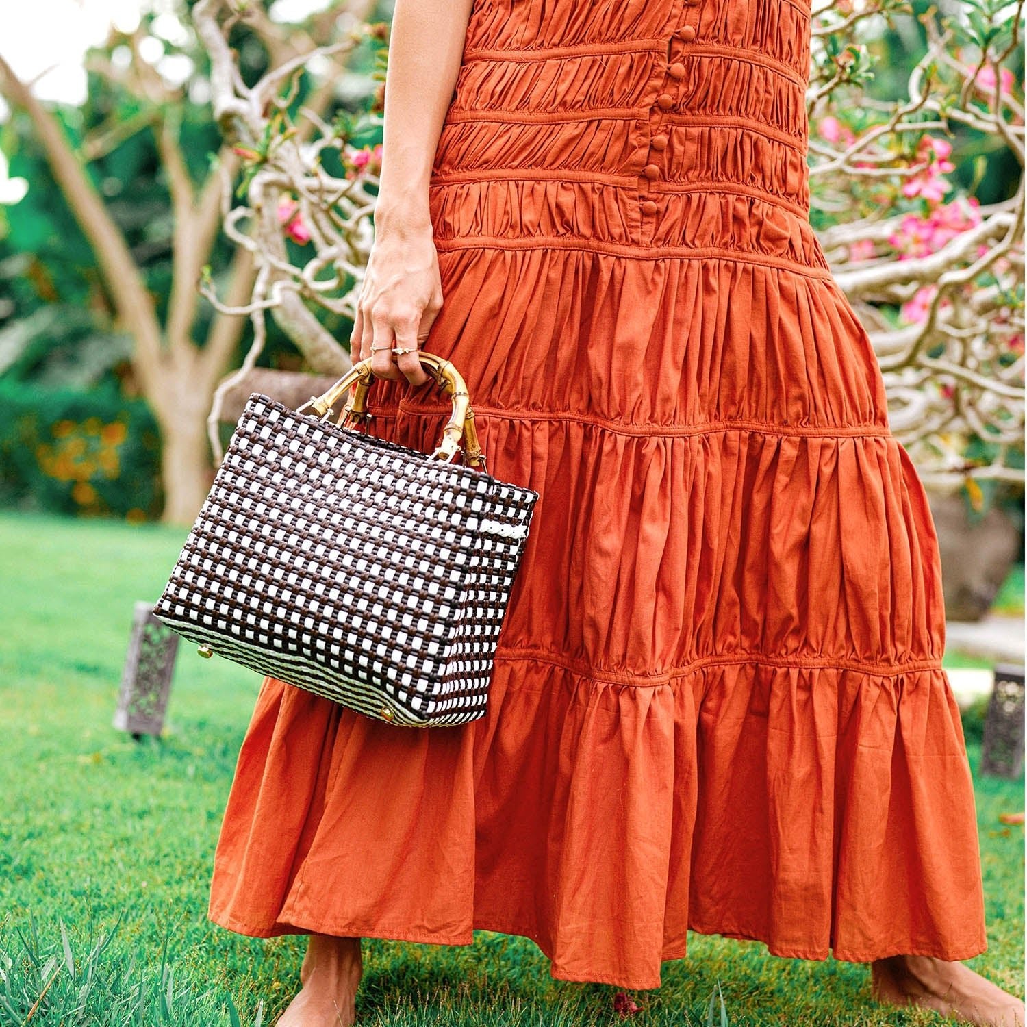 TUKU Ojai Recycled Market Tote Bag - Diazza