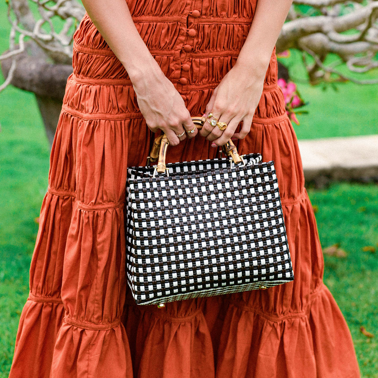 TUKU Ojai Recycled Market Tote Bag - Diazza
