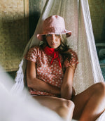 WATU Seaside Linen Bucket Hat, in Salt Pink - Diazza