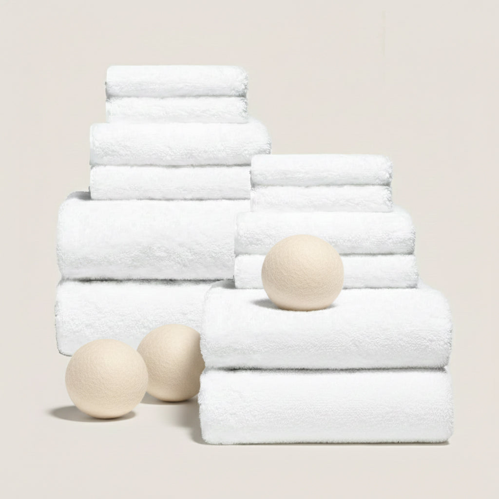 Ultraplush Australian Cotton Towels Family Set Italic