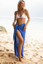 Women's Beach Sarong Wrap - Swimsuit Cover Up Pareo Skirt - Multi - Style Beach Dress - Diazza