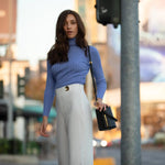 Women's Black Leather Bucket Bag - SUSU Small Crossbody Handbag with Gold Hardware - Diazza