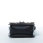 Women's Black Leather Convertible Backpack - SUSU Hollywood 3 - in - 1 Crossbody Purse - Diazza