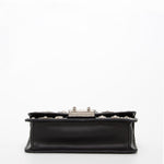 Women's Black Studded Leather Small Crossbody Bag - SUSU Hollywood Purse - Diazza