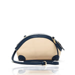 Women's Ivory Leather Crossbody Bag - SUSU Coco Pebbled Leather Handbag 11.5x7.2x3.5 inches - Diazza
