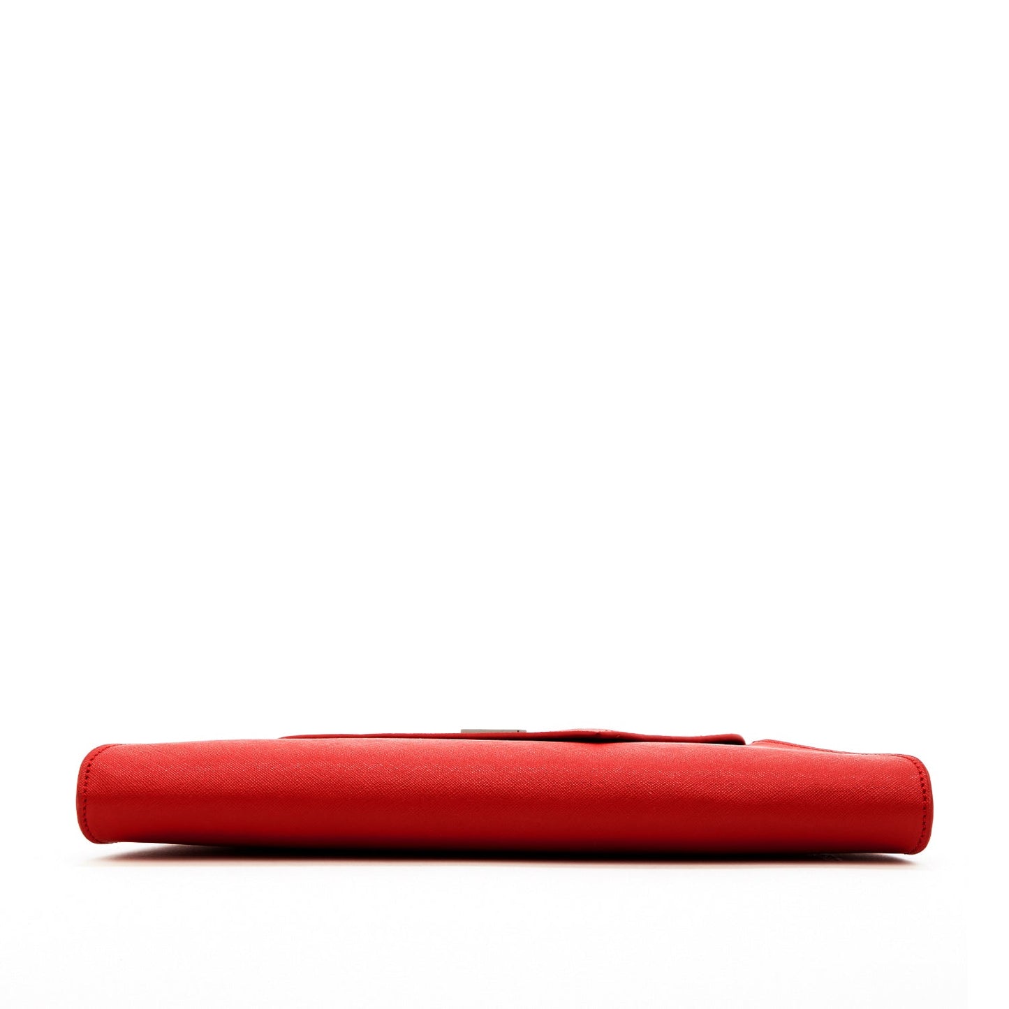 Women's Red Leather Clutch Bag - SUSU Evening Crossbody Purse with Chain - Diazza