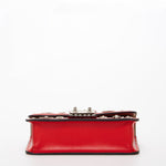 Women's Red Studded Leather Crossbody Bag - SUSU Hollywood Mini Purse - Diazza